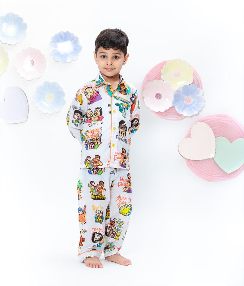 Buy Night Dress For Kids Online: Nigh suit For Kids | Hangout Hub